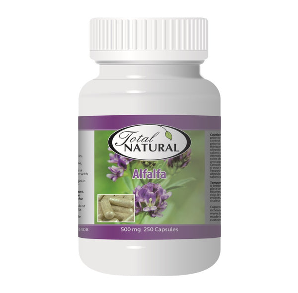 Total Natural Vancouver Alfalfa 500mg Digestive Tonic with Alfalfa