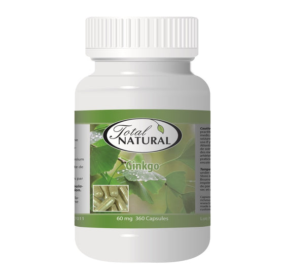 Total Natural Ginkgo Biloba Supplement - Enhancing Health Naturally