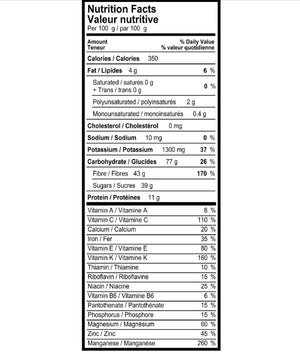 Poudre de myrtille biologique 200 g 