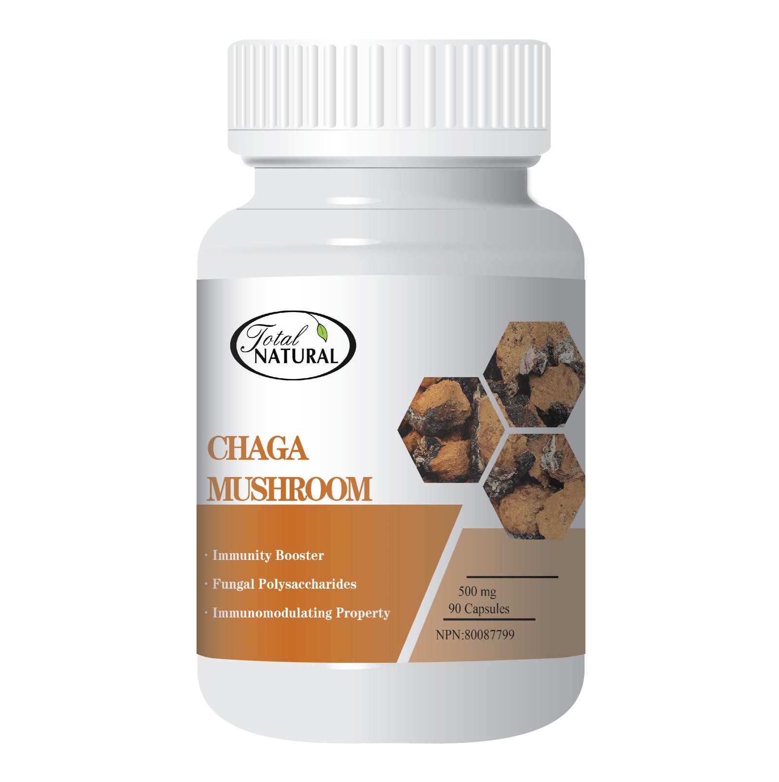 Chaga Mushroom 500mg 90c