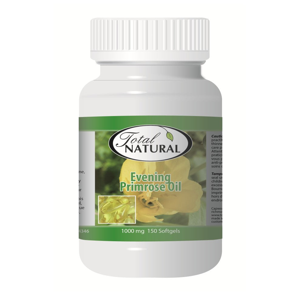 Evening Primrose Oil 1000mg 150 Softgels - Total Natural