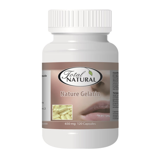 Nature Gelatin 650mg 120c
