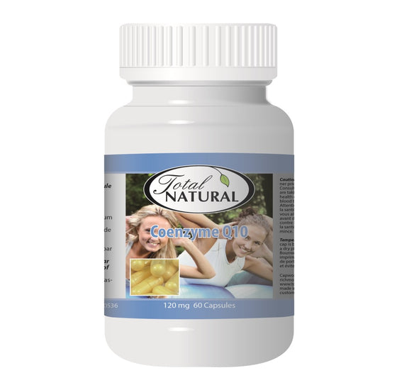 Total Natural Coenzyme Q10 120mg 60c