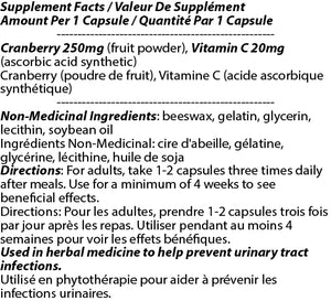 Cranberry 270mg 180c