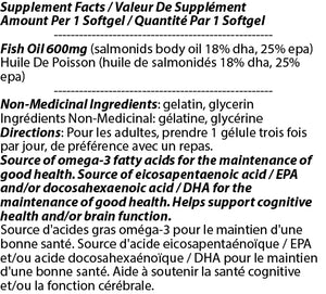 DHA 100 100mg 90s - Total Natural Omega-3 Supplement