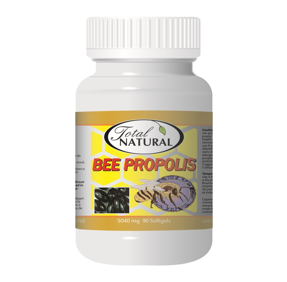 Bee Propolis 5040mg 90s - Nature's Antioxidant for Sore Throat Relief