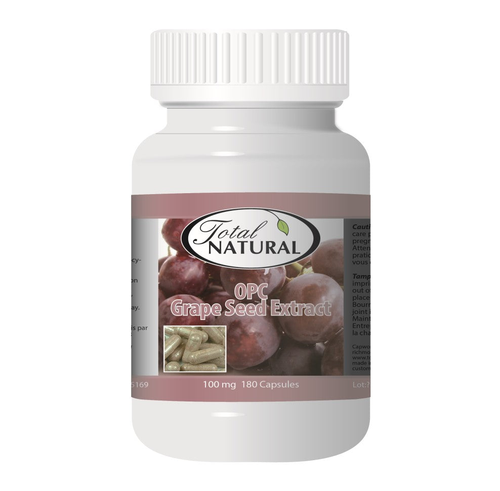 OPC Grape Seed Extract 100mg 180c