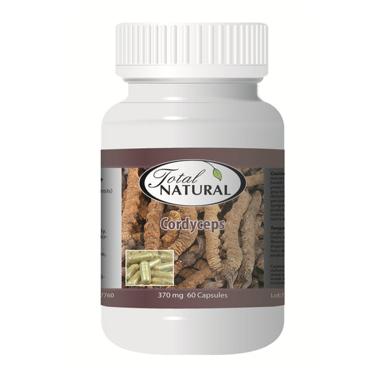 Total Natural Cordyceps Capsules - Premium Quality Supplement