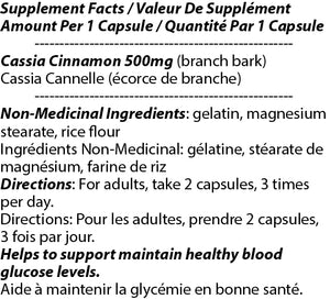 Cannelle 500mg 90c