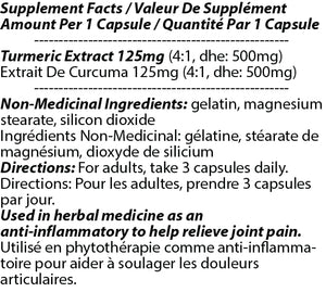 Turmeric Curcumin 500mg 90c