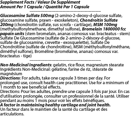 Total Natural Vancouver - Supporting Joint Health with 4in1 GLS 1250mg