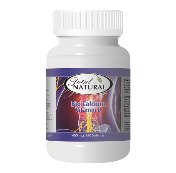 Bio Calcium with Vitamin D Supplement 400mg 180s