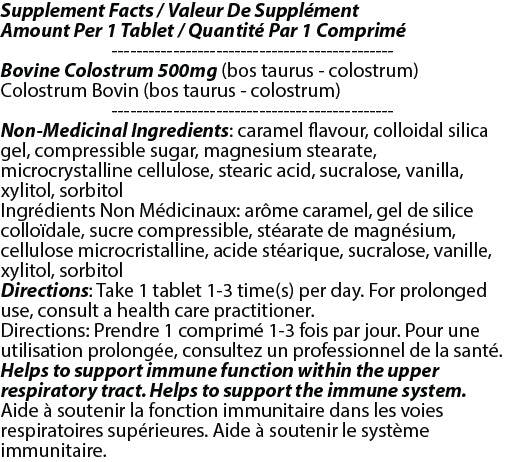 Colostrum Chewable tablet 900mg 90t