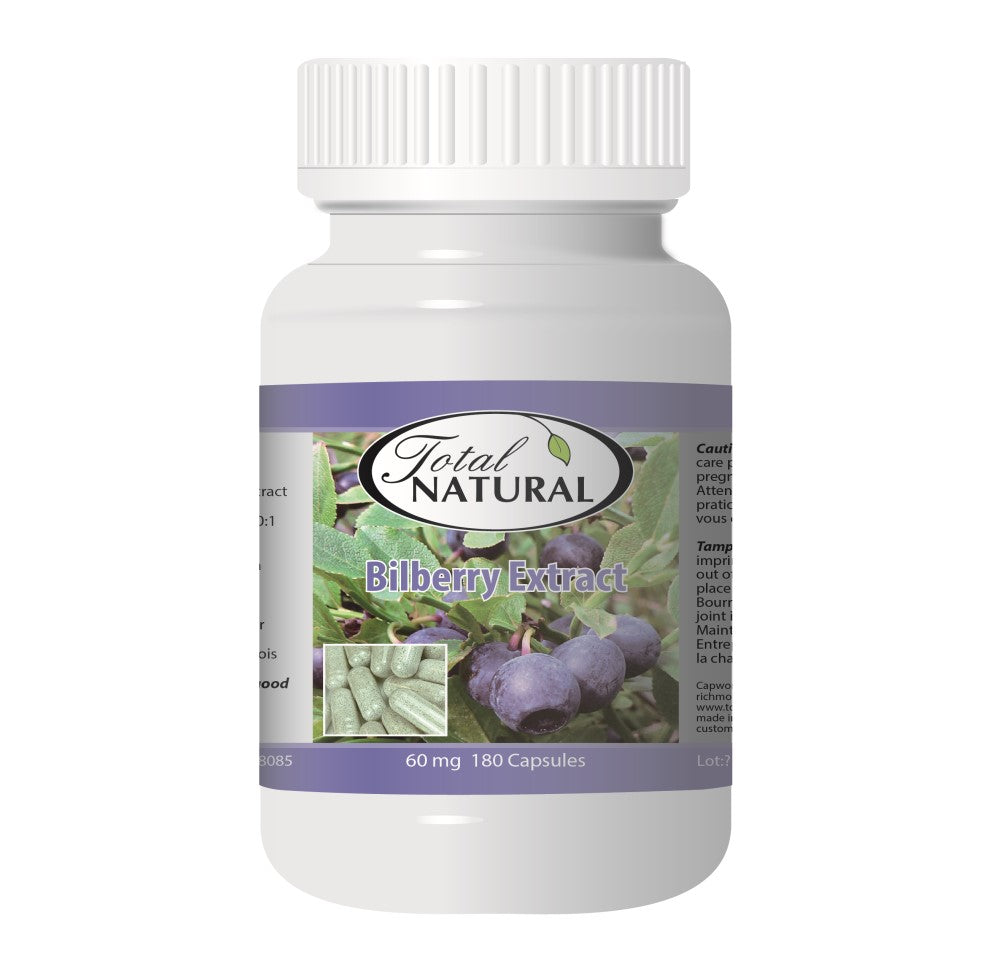 Bilberry Extract 60mg 180c