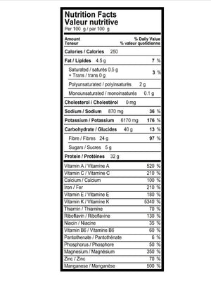 Poudre d'épinards bio 200 g 
