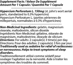 St. John's Wort 150mg 90c