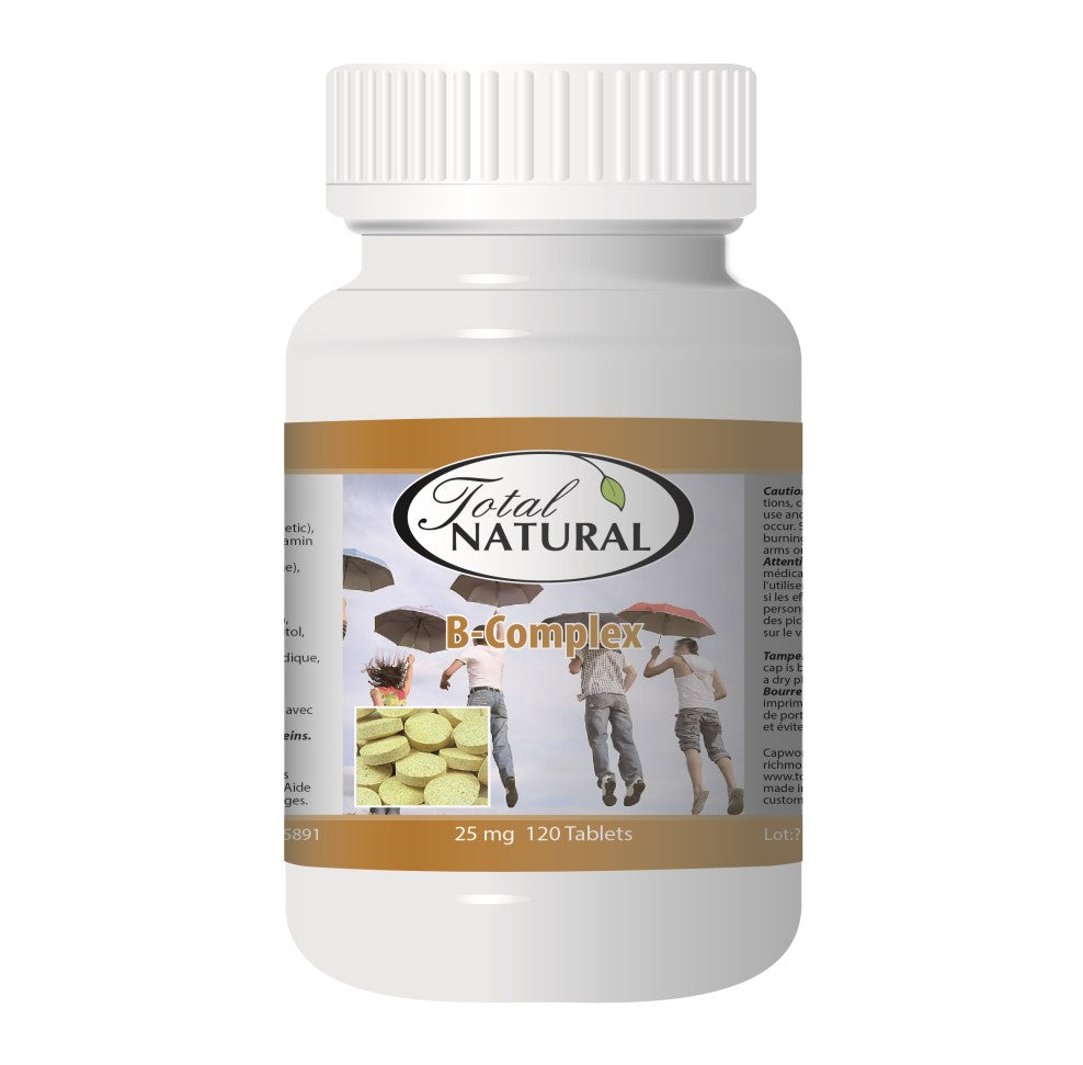 Vancouver's Best B-Complex 25mg with Vitamin C