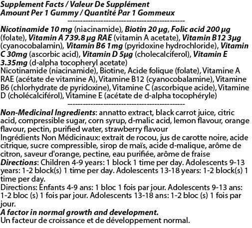Gummy Bear Multivitamin 60 Gummies by Total Natural