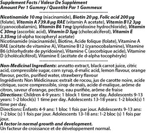 Gummy Bear Multivitamin 60 Gummies